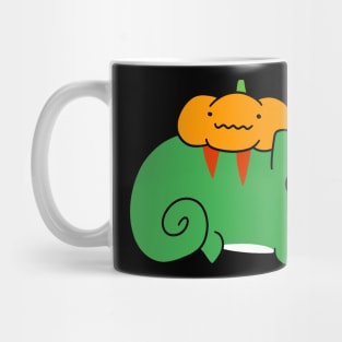 Little Pumpkin and Chameleon Mug